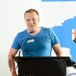 Dominik Weidler - Bild 2023 anlässlich des Gewerkschaftstages