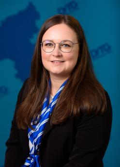 Caro Trinkenschuh - Bild 2023 anlässlich des Gewerkschaftstages