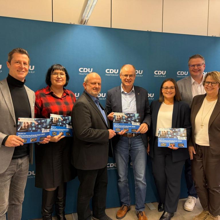 Übergabe Studie CDU